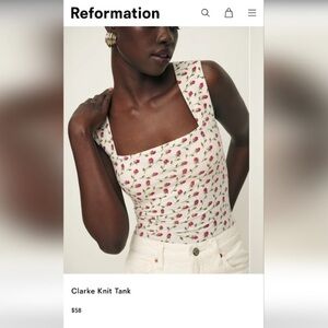Reformation Clarke Knit Tank